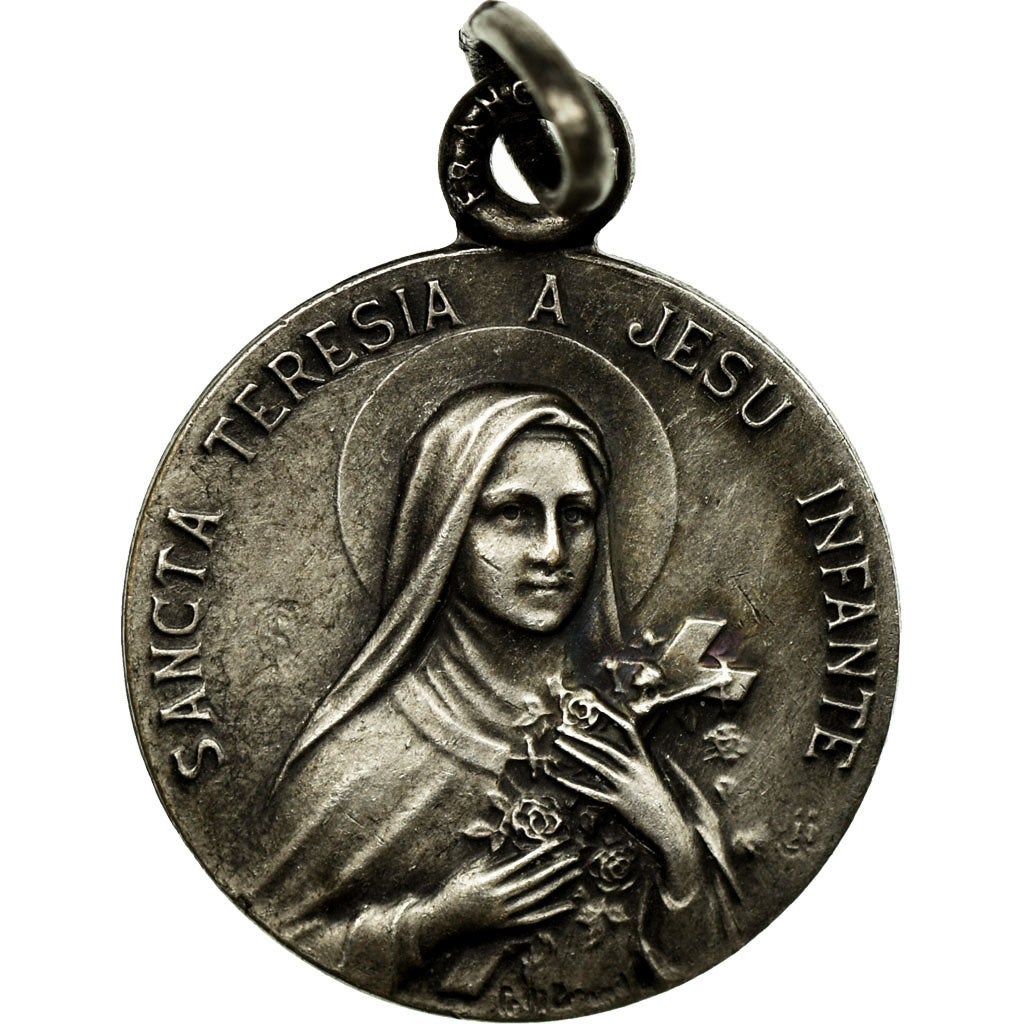 France, Médaille, Religion, Sainte Thérèse, TTB+, Silvered bronze
