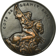 France, Medal, Bretagne, Côte de Granit Rose, Monier, MS(63), Bronze