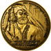 France, Medal, Champollion, Egypte, Figeac, 1990, Corbin, MS(60-62), Bronze