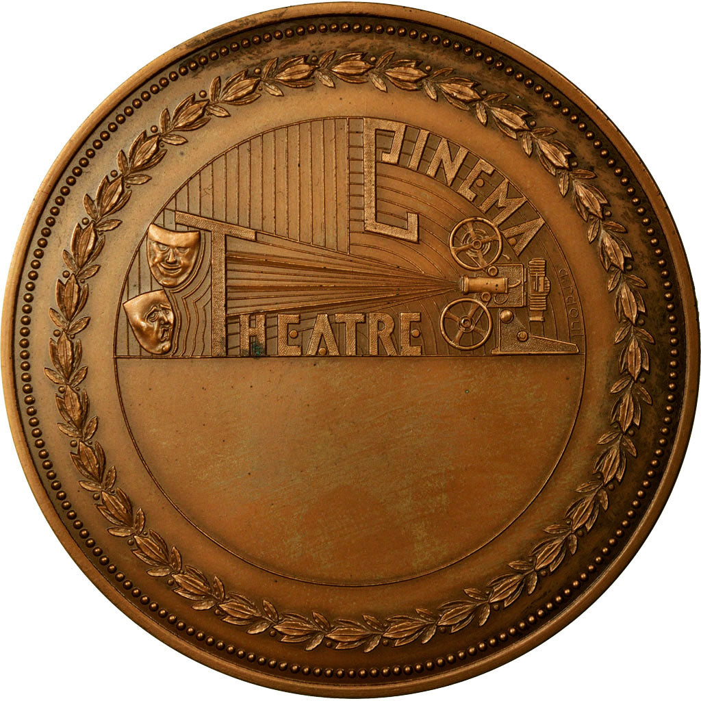 France, Medal, Gérard Philippe, Théâtre, Cinéma, Raoul, AU(55-58), Bronze