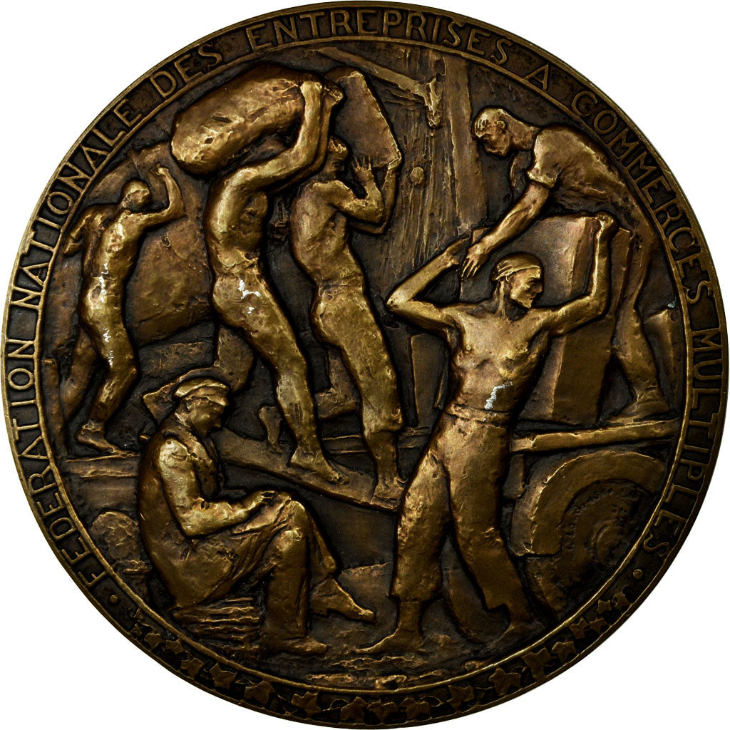 France, Medal, Fédération Nationale des Entreprises à Commerces Multiples