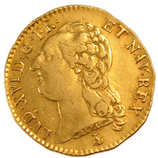 FRANCE, Louis d'Or, 1786, Nantes, AU(50-53), Gold, Gadoury #361, 7.60