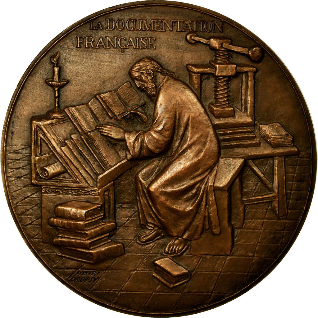 France, Medal, La Documentation Française, Secrétariat du Gouvernement