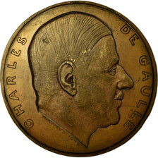 France, Medal, Charles De Gaulle, Arc de Triomphe, 1945, Rivaud, EF(40-45)