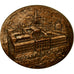 Frankreich, Medaille, Monnaie de Paris, Monument Lion, 1969, Joly, VZ, Bronze