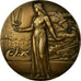 France, Medal, Art Déco, Conférence de Paris, 1946, Cochet, AU(55-58), Bronze