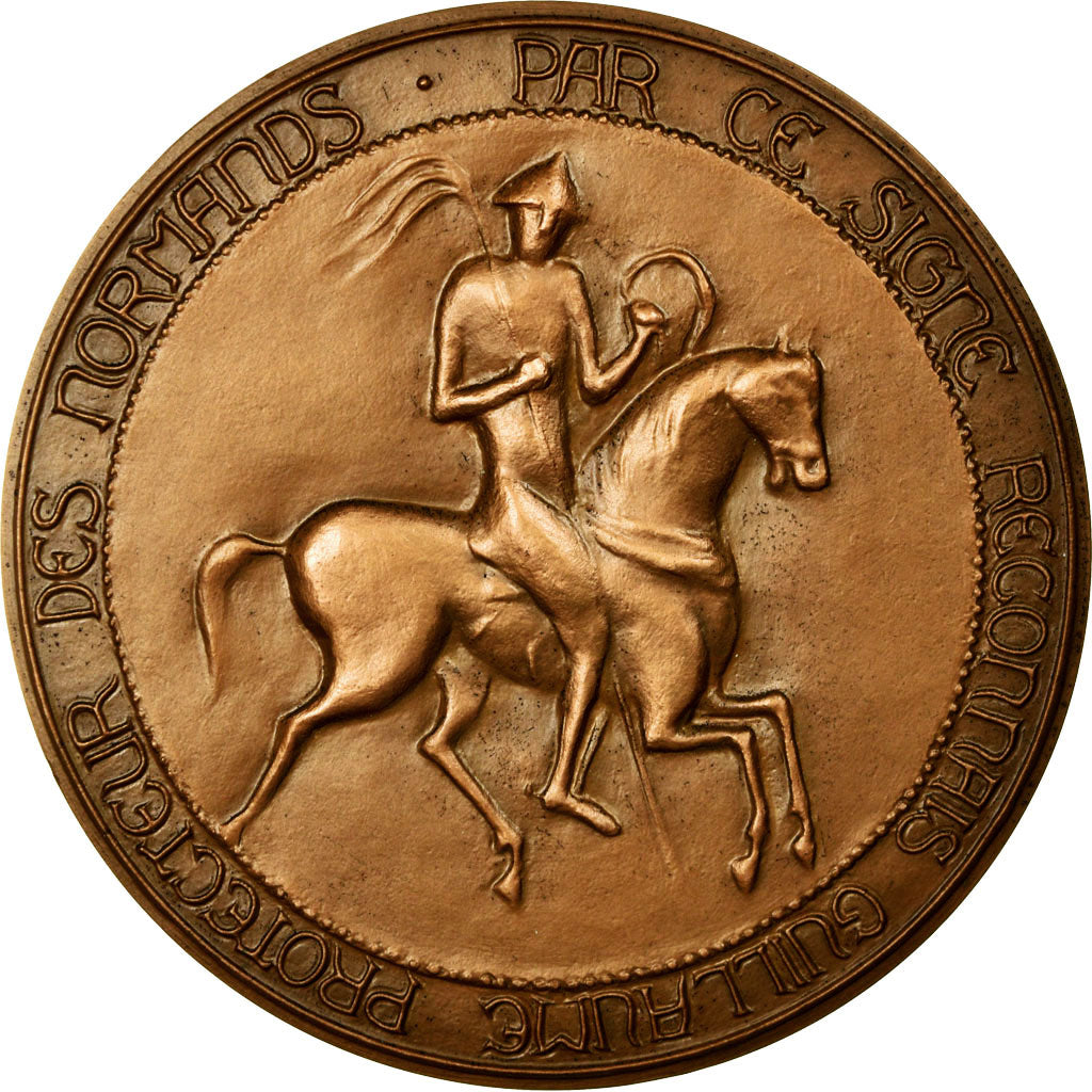 France, Medal, Seine Maritime, Normandie, 1969, Coeffin, MS(63), Bronze