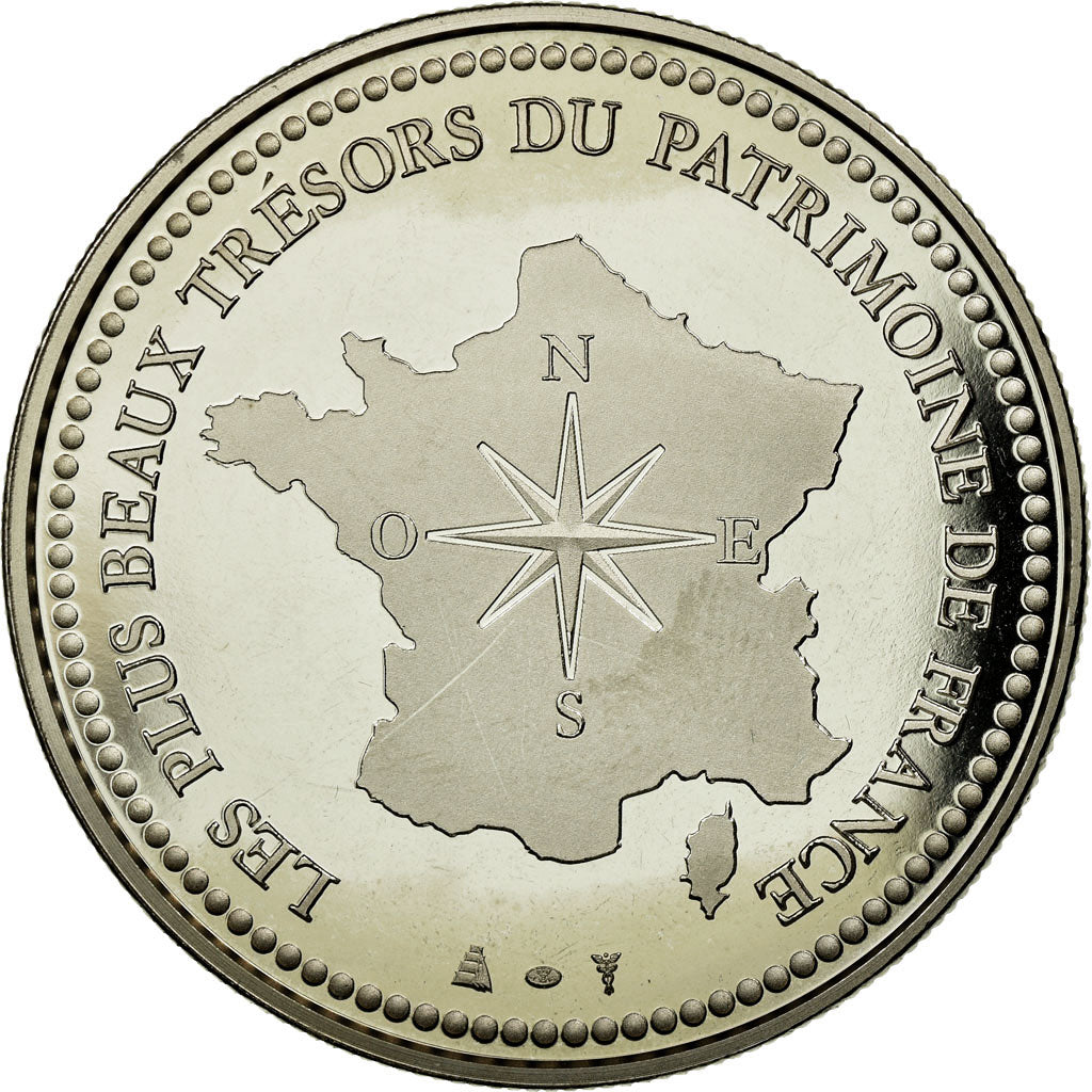 France, Medal, Le Château de Versailles, MS(65-70), Copper-nickel