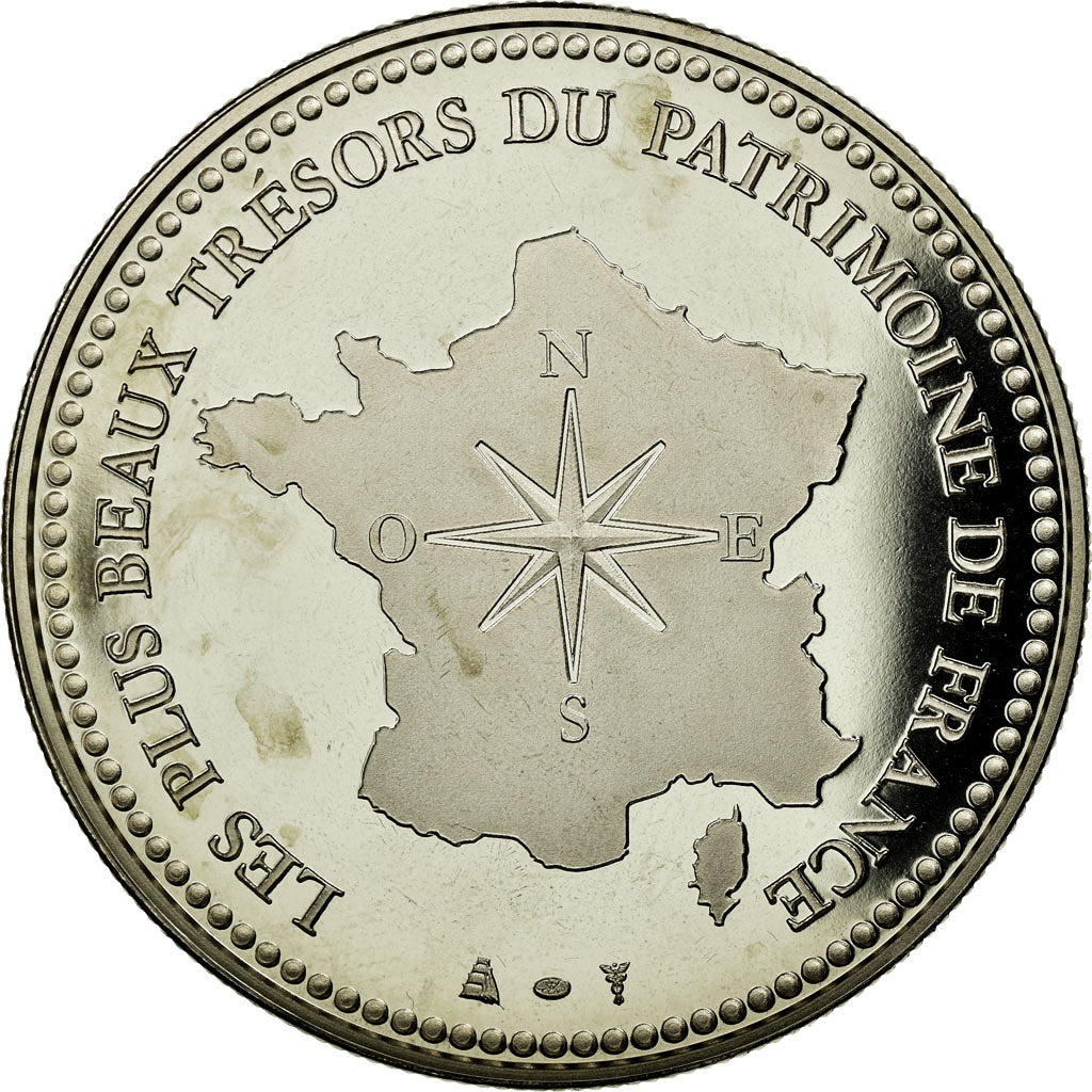 Frankrijk, Medaille, 67/ Cathédrale de Strasbourg, FDC, Copper-nickel