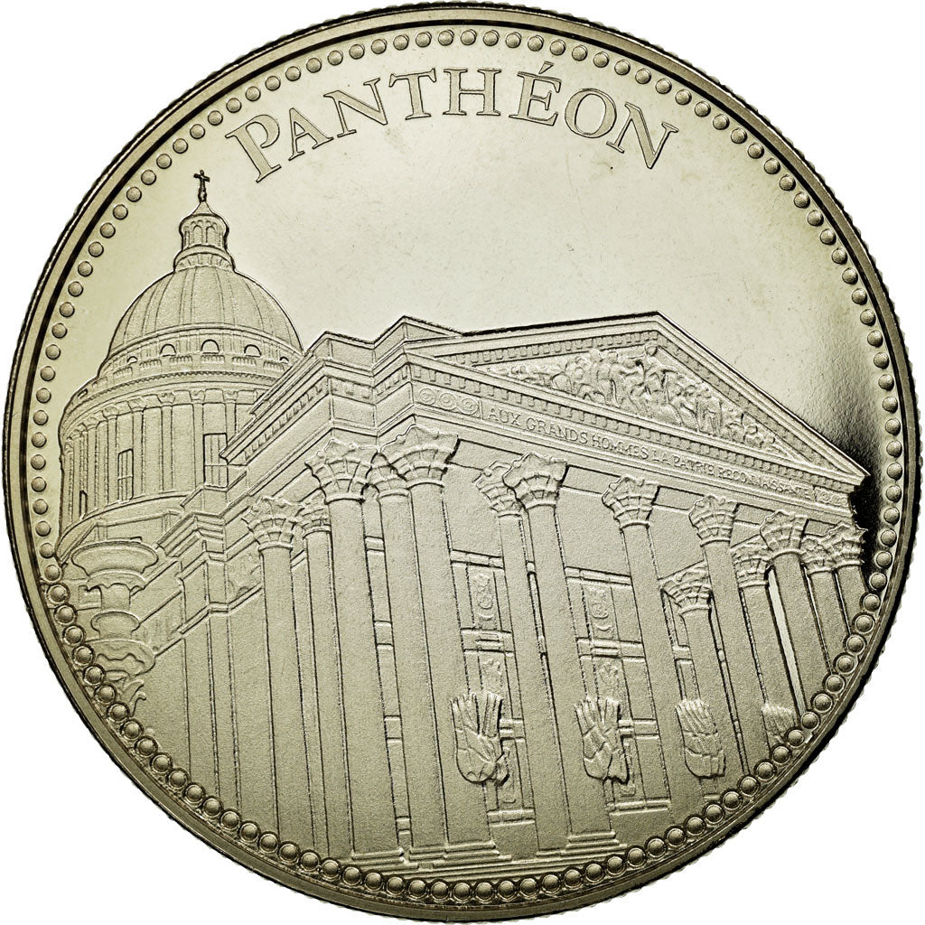 Francia, medaglia, Les plus beaux trésors du patrimoine de France, Panthéon