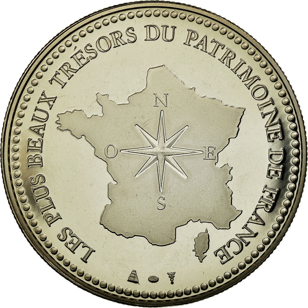 France, Medal, Notre Dame de paris, MS(65-70), Copper-nickel
