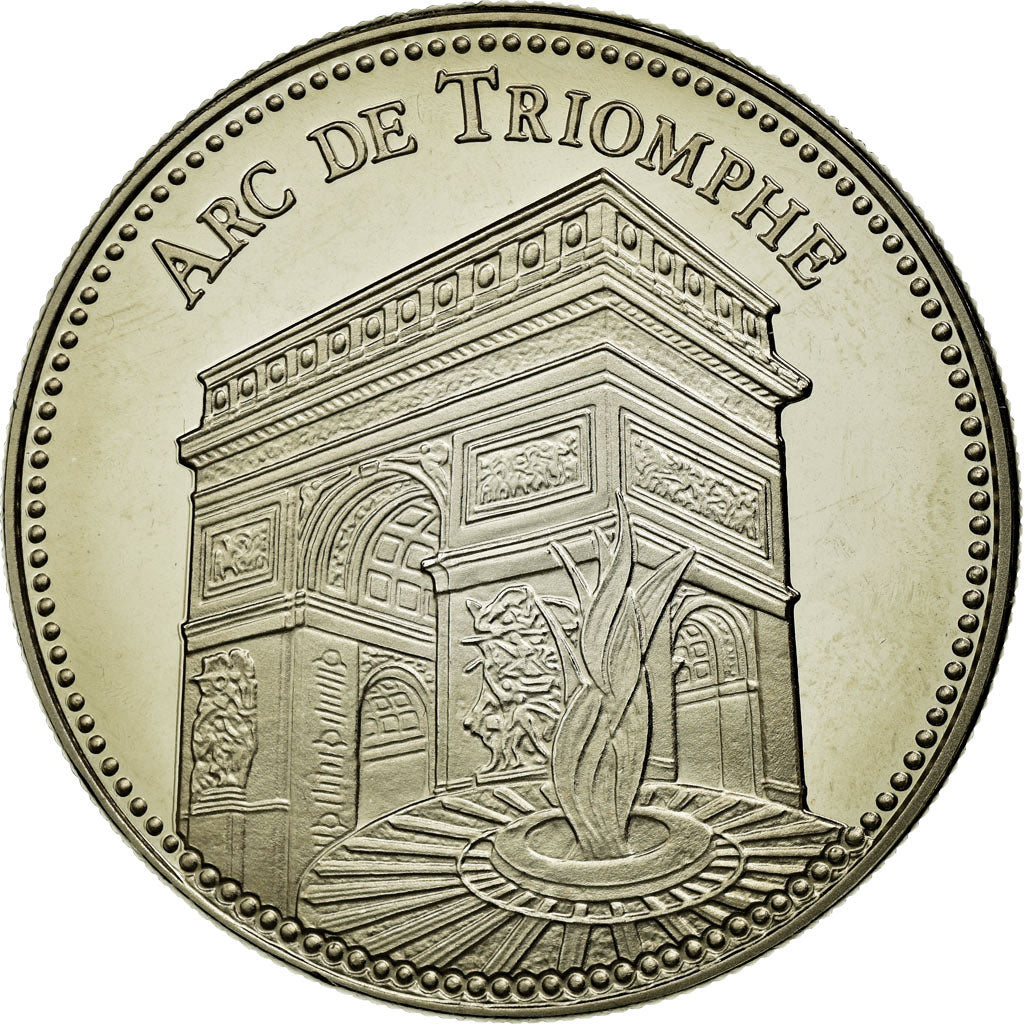 Frankreich, Medaille, 75/ Paris - Arc de Triomphe, STGL, Copper-nickel