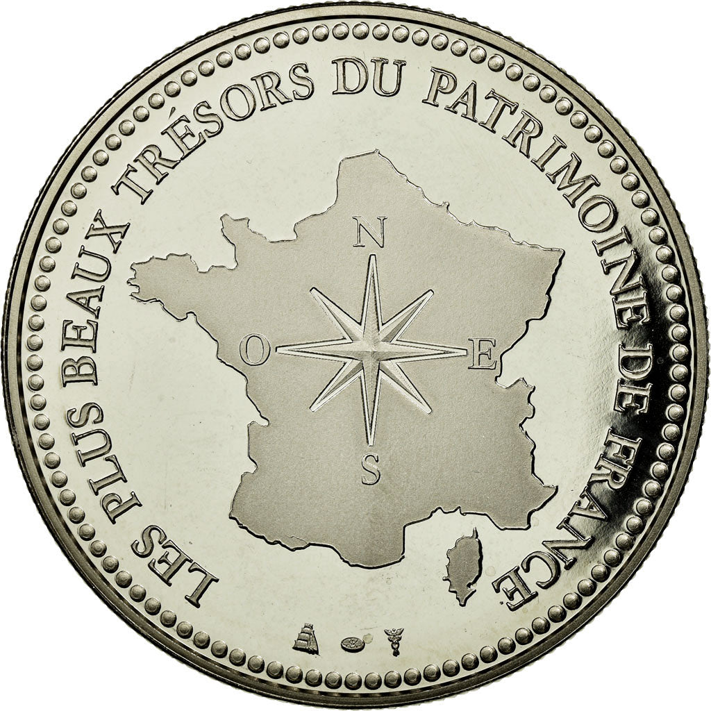 France, Medal, Basilique du Sacré Coeur de Montmartre, MS(65-70), Copper-nickel