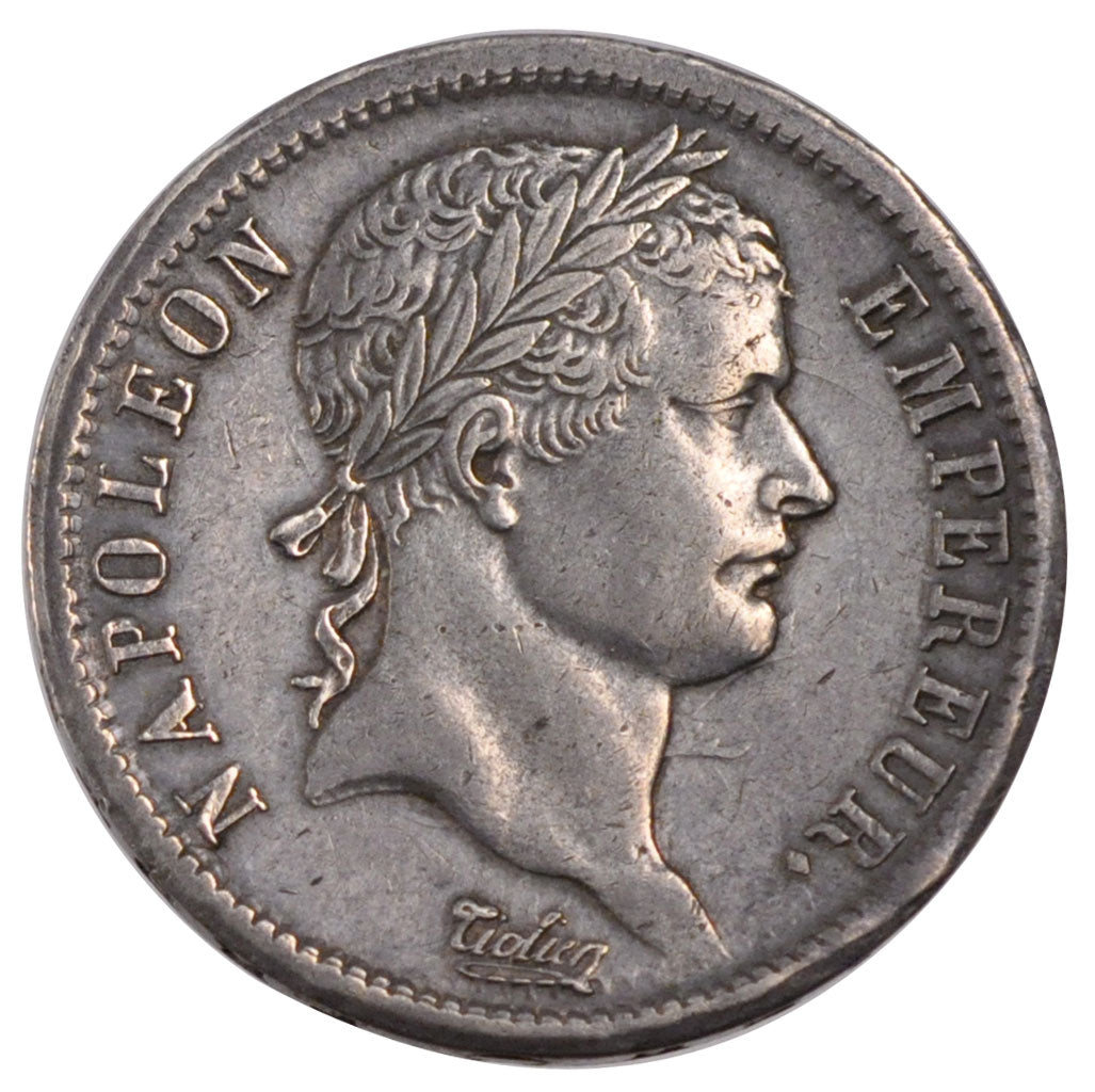 FRANCE, Napoléon I, 2 Francs, 1811, Rouen, KM #693.2, AU(55-58), Silver, Gadoury