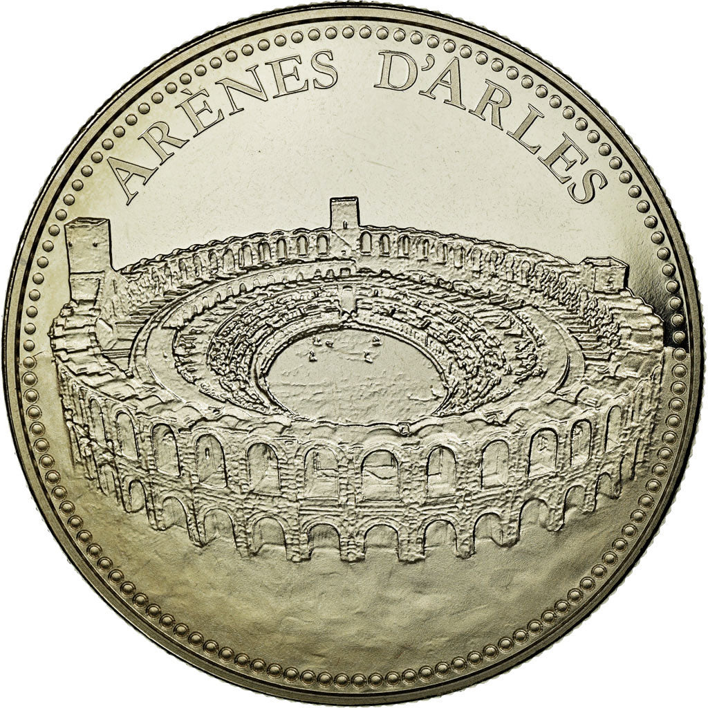 France, Medal, Les plus beaux trésors du patrimoine de France, Arènes d'Arles