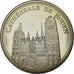 France, Medal, 76/ Cathédrale Notre-Dame - Rouen, MS(65-70), Copper-nickel
