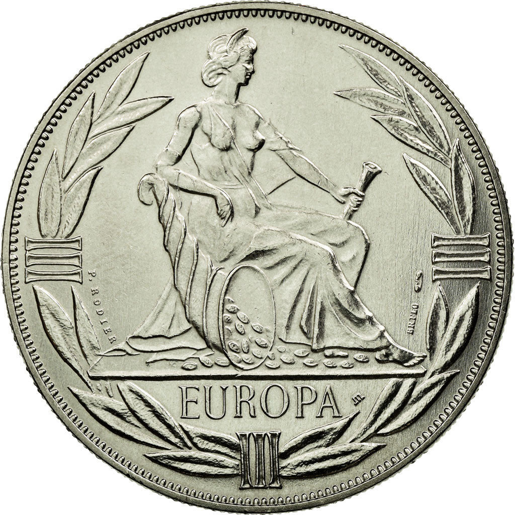 Frankreich, Medaille, Ecu Europa, Europe Assise, 1984, Rodier, STGL