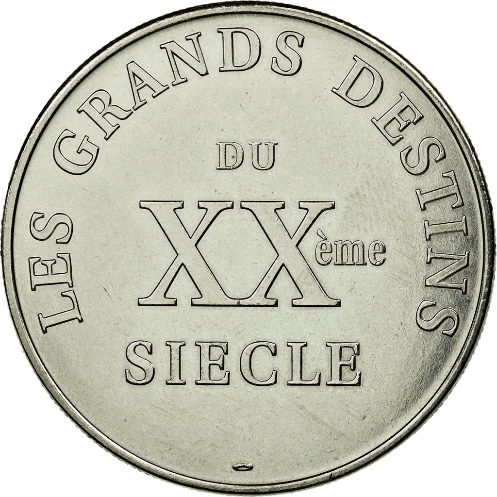 France, Medal, Les grands destins du XXeme siècle, Lech Walesa, MS(65-70)