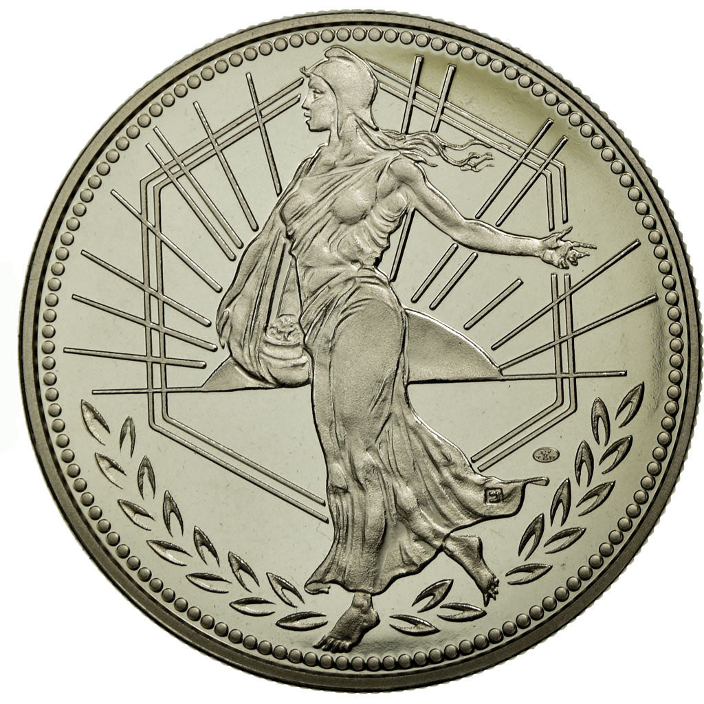 France, Médaille, L'Europe, La Semeuse, 2001, FDC, Copper-nickel