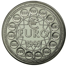 France, Medal, Ecu Euro, EUROPA, 1997, MS(65-70), Copper-nickel