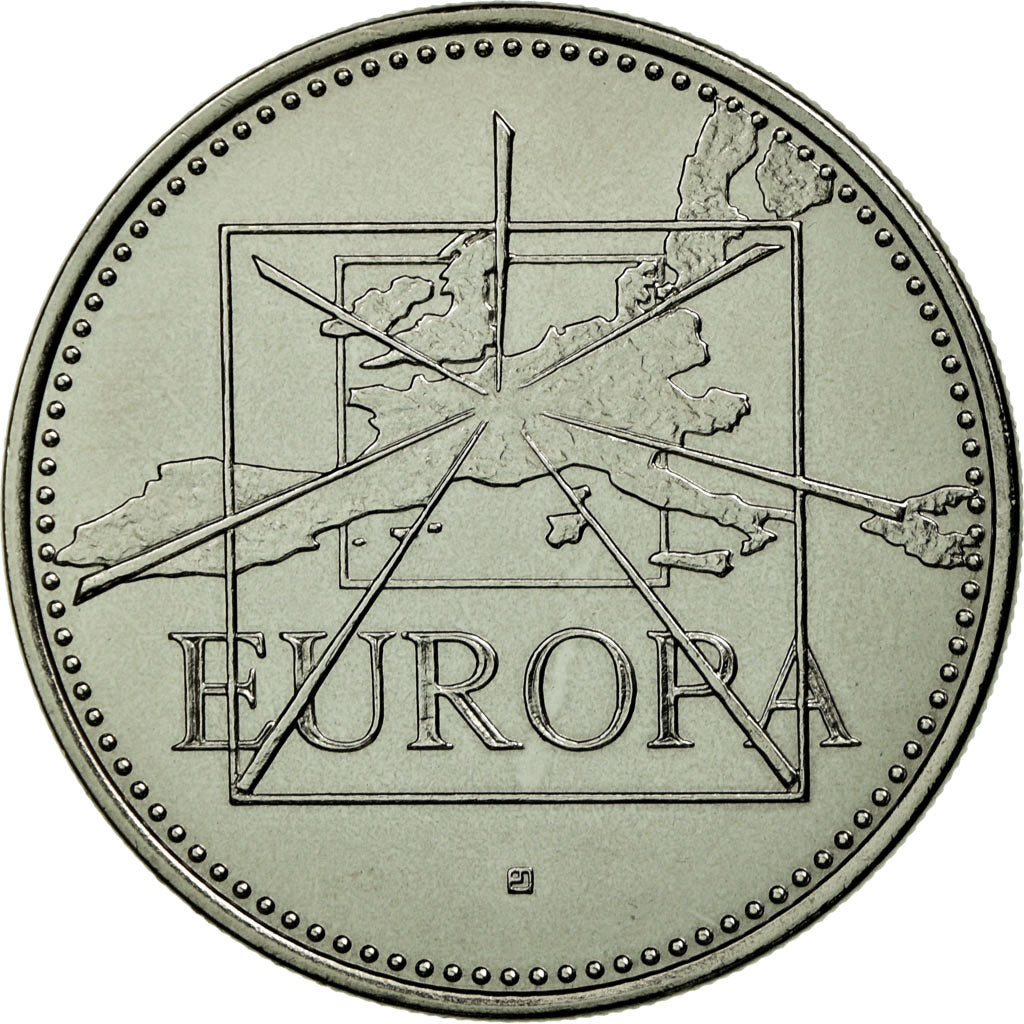 France, Medal, Ecu Euro, EUROPA, 1997, MS(65-70), Copper-nickel