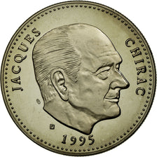 France, Medal, Ve République, Jacques Chirac, MS(65-70), Copper-nickel