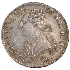 FRANCE, 1/2 Ecu, 1791, Paris, MS(60-62), Silver, Gadoury #355, 15.00