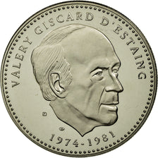France, Medal, Ve République, Valery Giscard d'Estaing, MS(65-70)