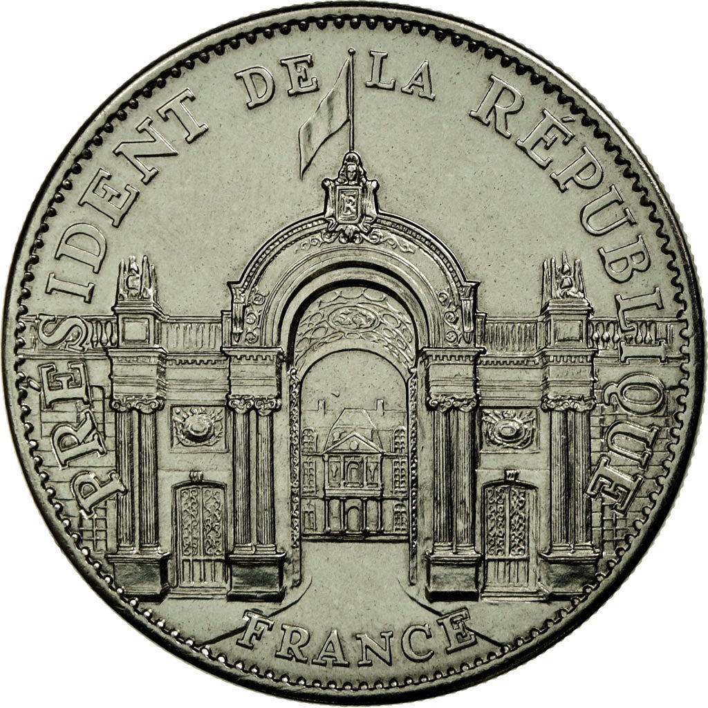 Francia, medaglia, Les Présidents de la République, François Mitterrand, FDC