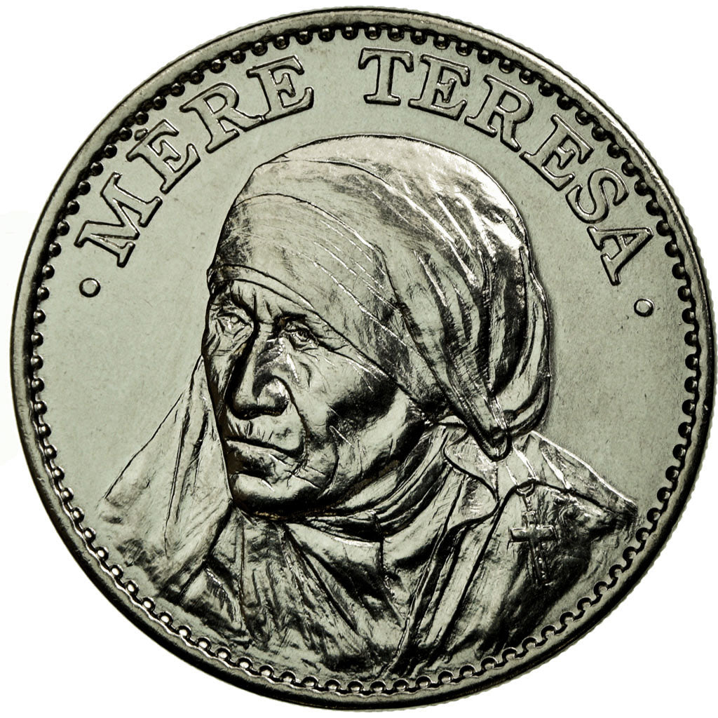 France, Medal, Mère Thérésa, Prix Nobel de la Paix 1979, MS(65-70)