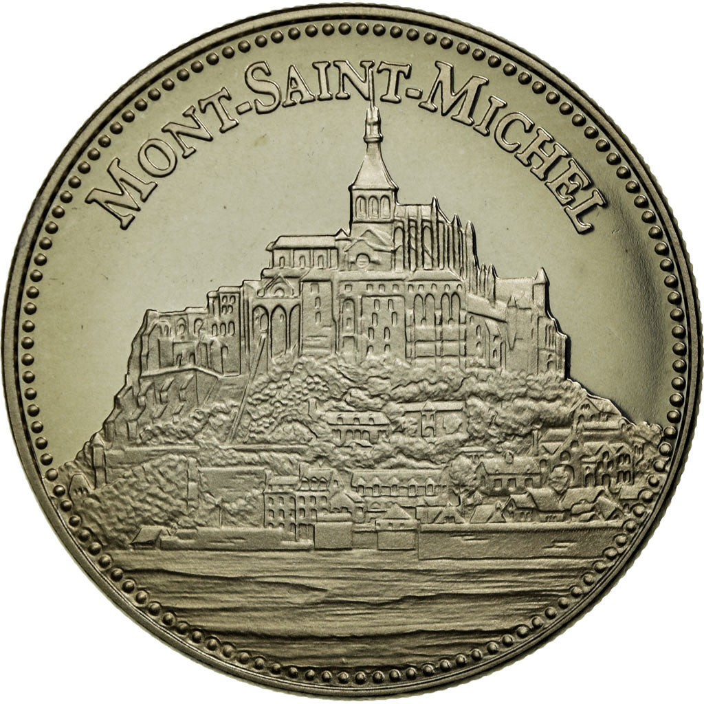 France, Médaille, Le Mont Saint-Michel, FDC, Copper-nickel