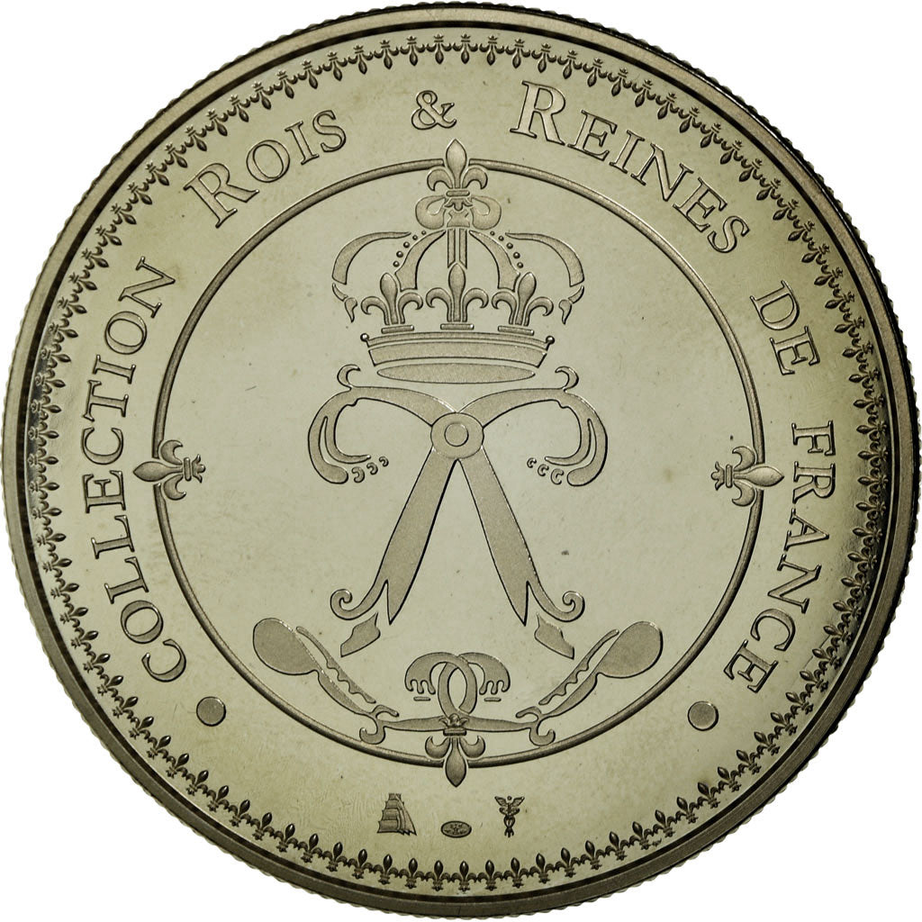 Francia, medalla, Les rois de France, Louis XIV, FDC, Cobre - níquel