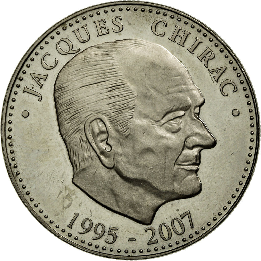 France, Médaille, Les Présidents de la République, Jacques Chirac, FDC