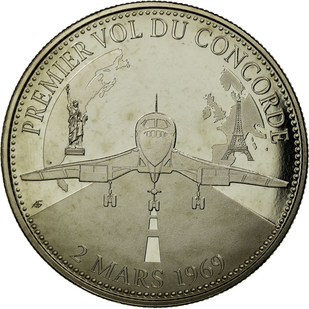 Francja, Medal, Les événements forts de votre vie, Premier vol du Concorde