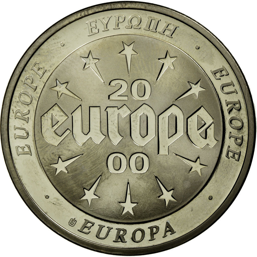 France, Médaille, Calendrier Solaire, Europe, 2000, FDC, Copper-nickel