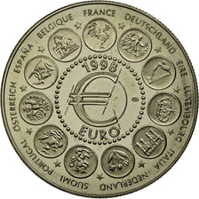 France, Médaille, Ecu Euro, EUROPA, 1998, FDC, Copper-nickel