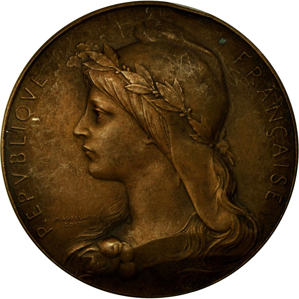 France, Médaille, Prix Offert par Léon Meyer, Député-Maire du Havre, Arthus