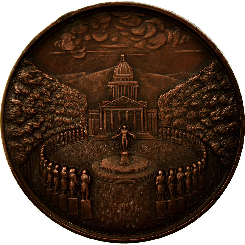 France, Medal, Louis-Philippe, Eugène Sue, 1846, Rogat, AU(55-58), Copper