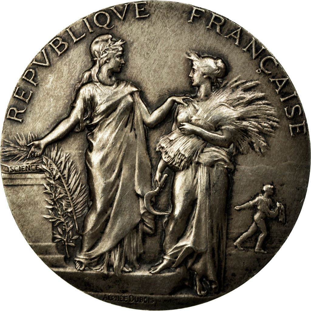 France, Medal, Agriculture, Concours Central Hippique, Paris, 1925, Dubois.A