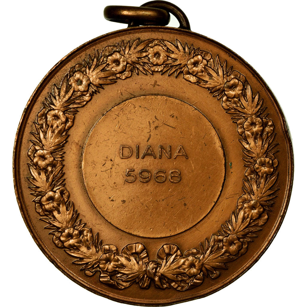 Frankreich, Medaille, Art Déco, Femme aux Epis de Blé, Cochet, SS+, Bronze