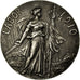 France, Médaille, Art Nouveau, Labor, Progrès-Gloire, 1910, Lemaire, TTB+