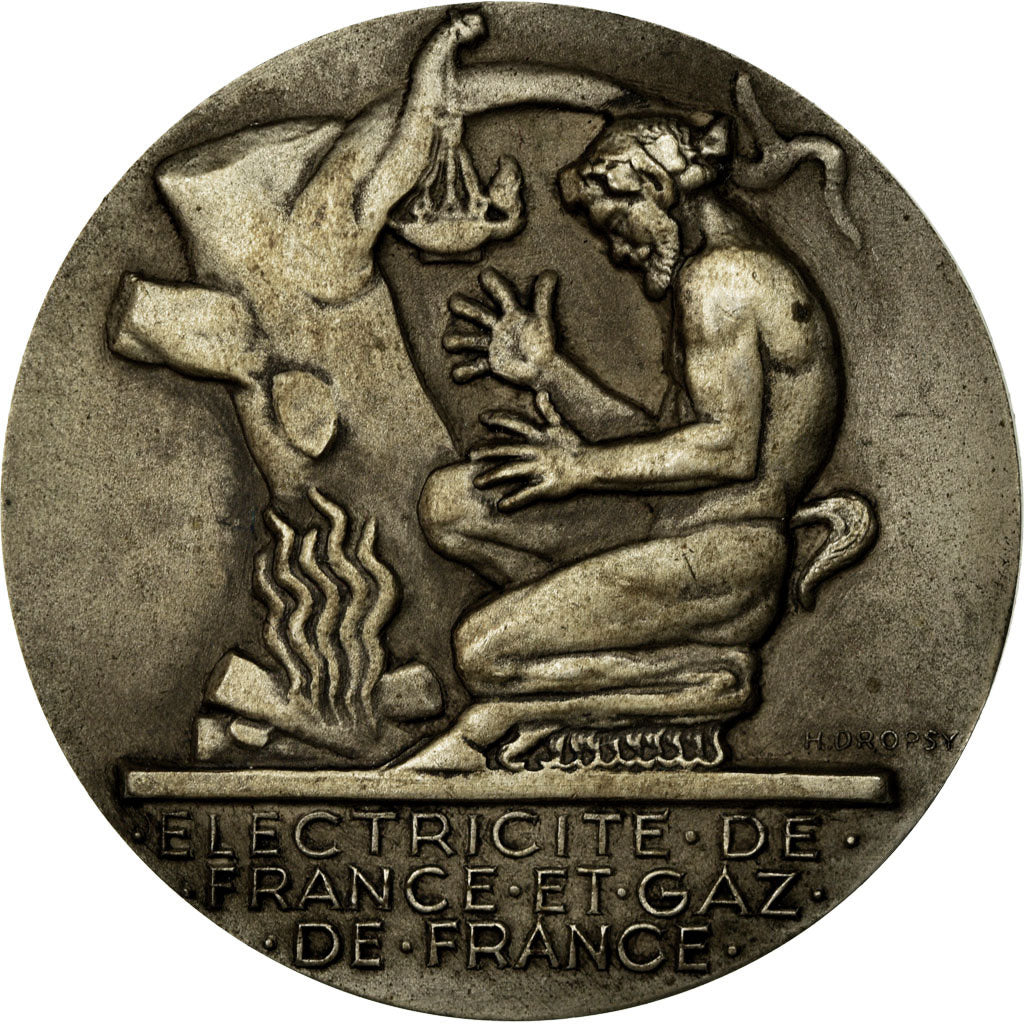 Frankrijk, Medaille, Électricité de France et gaz de France, Dropsy, PR