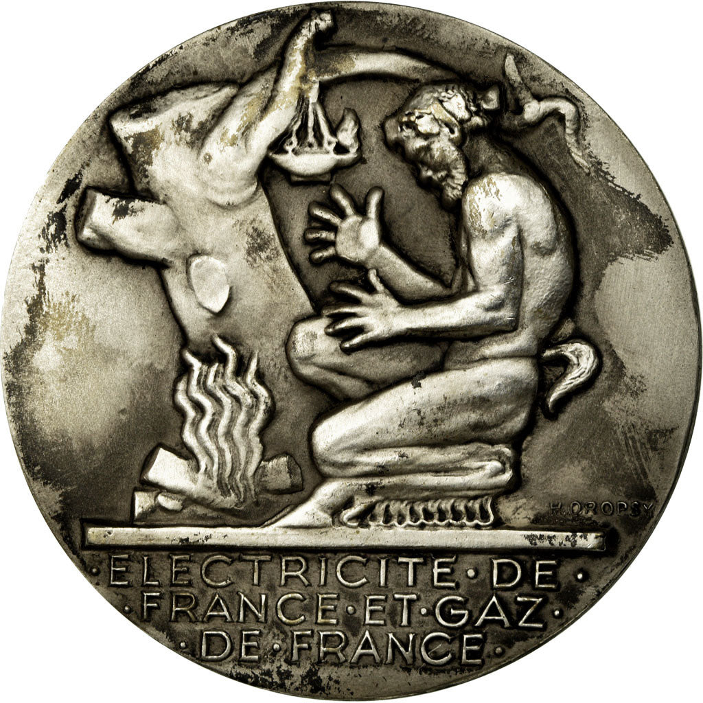Francja, Medal, Électricité de France et gaz de France, Dropsy, MS(60-62)