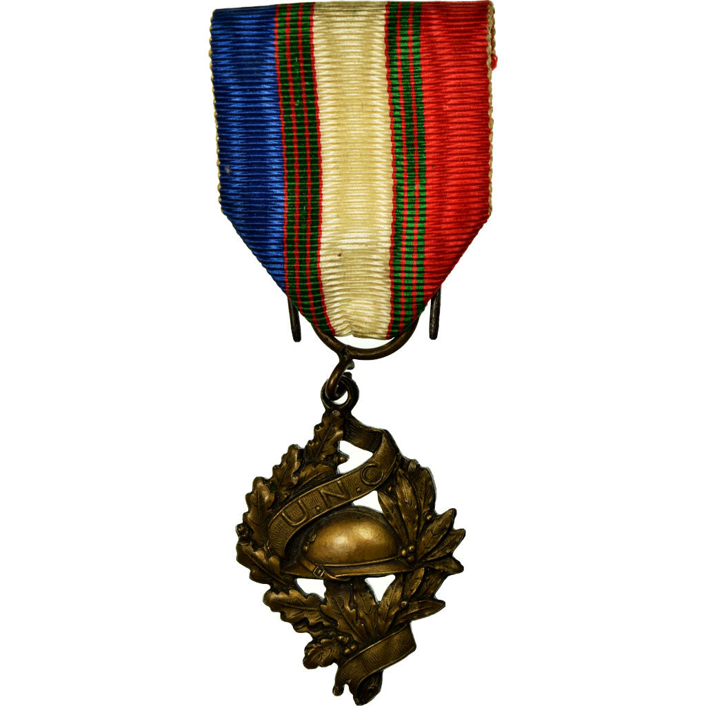 France, Union Nationale des Combattants, Medal, Excellent Quality, Bronze, 38