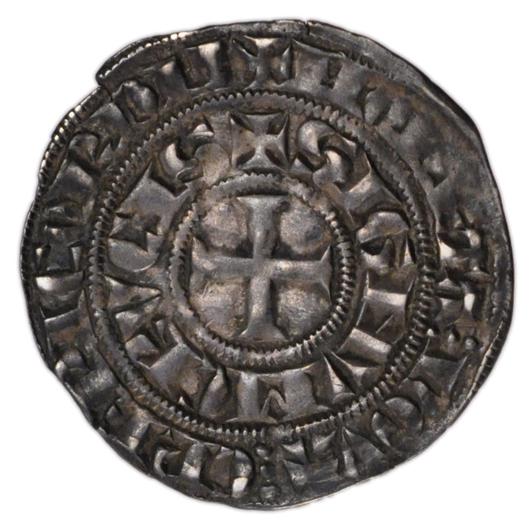 FRANCE, Baudekin, Crévecoeur, AU(50-53), Silver, Boudeau #2075, 2.10