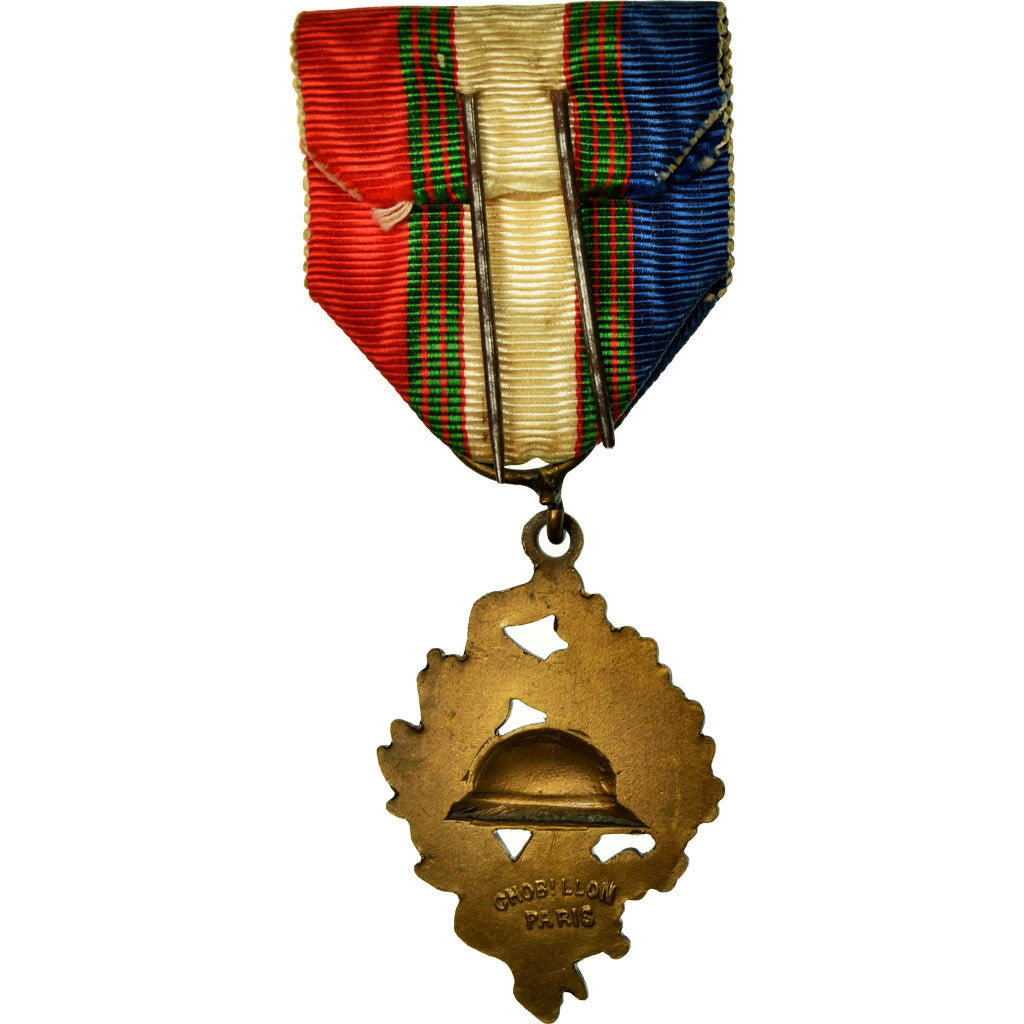 Frankreich, Union Nationale des Combattants, Medaille, Excellent Quality