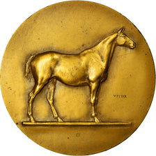 France, Medal, Agriculture, Cheval, V. Peter, AU(55-58), Bronze