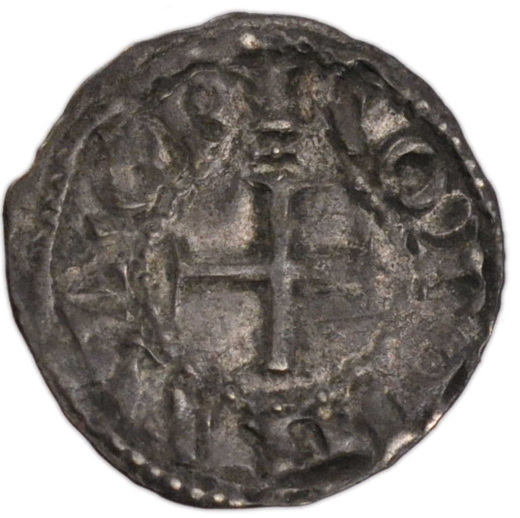 Francia, Denarius, Besançon, BB+, Argento, Boudeau:1273