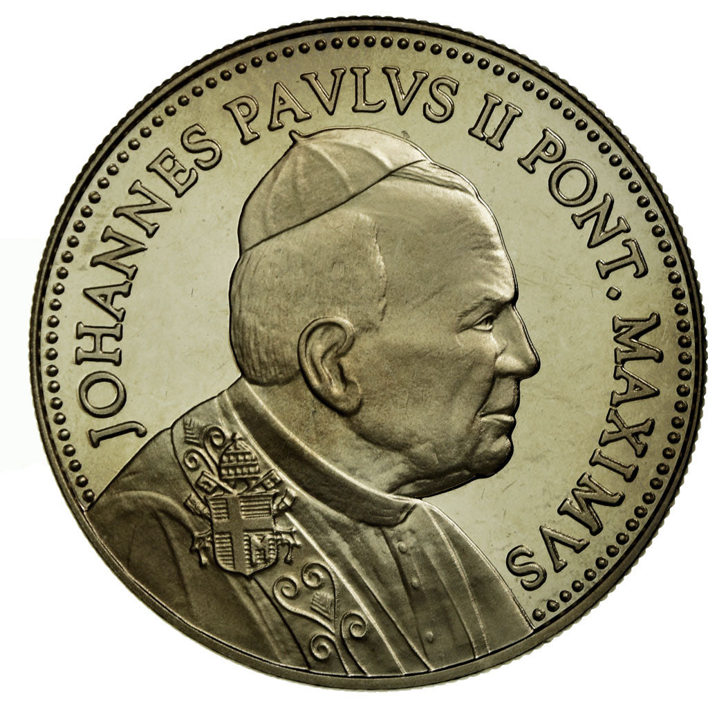 Vatican, Medal, Le Pape Jean-Paul II, MS(65-70), Copper-nickel