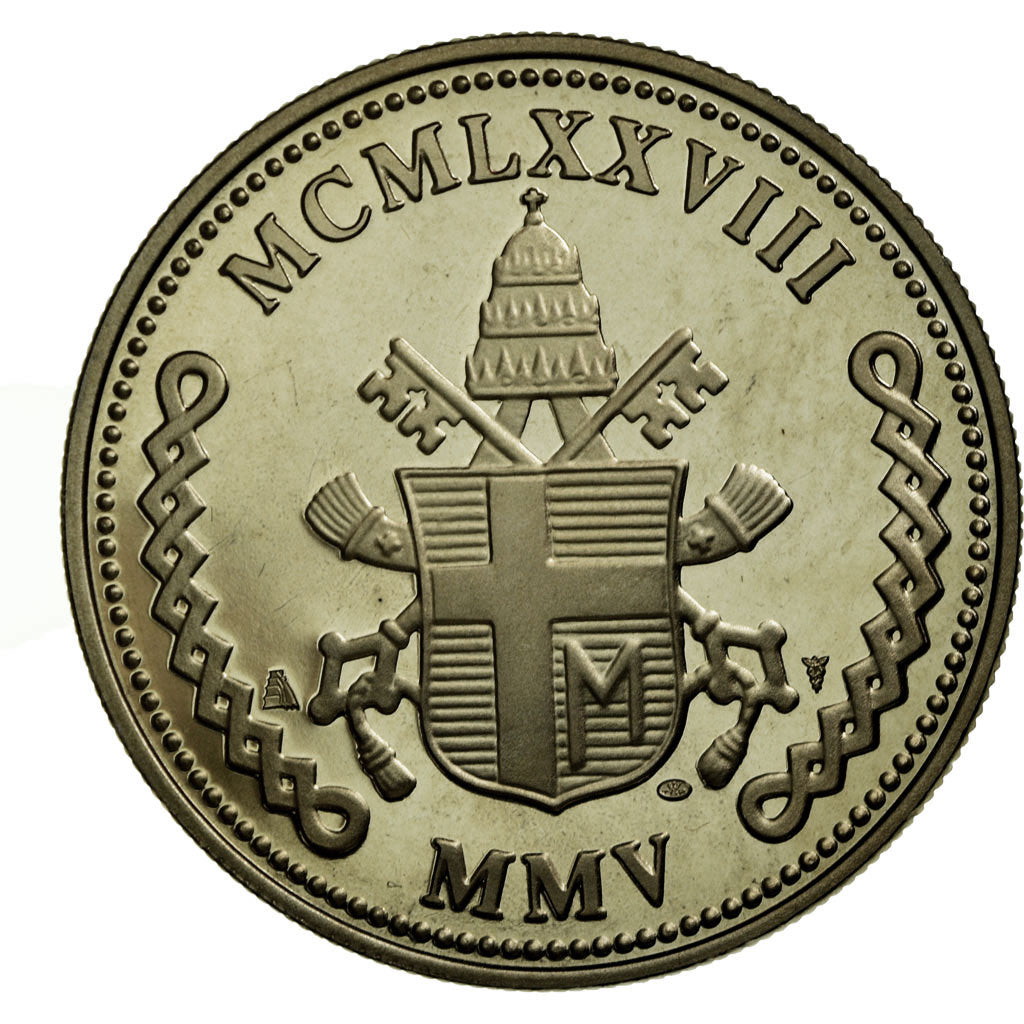Vatican, Medal, Le Pape Jean-Paul II, MS(65-70), Copper-nickel